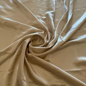 Cream Crépe Back Satin